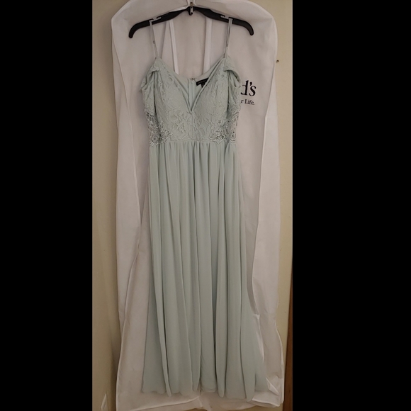Off the shoulder pastel Jodie Kristopher dress - Picture 1 of 8